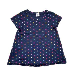 Baby Gap Multicolored Polka Dot Dress 2T